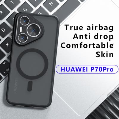 For Huawei Pura 70 Pro/Pura 70 Pro+ Case Compatible with MagSafe TPU+PC Matte Phone Cover