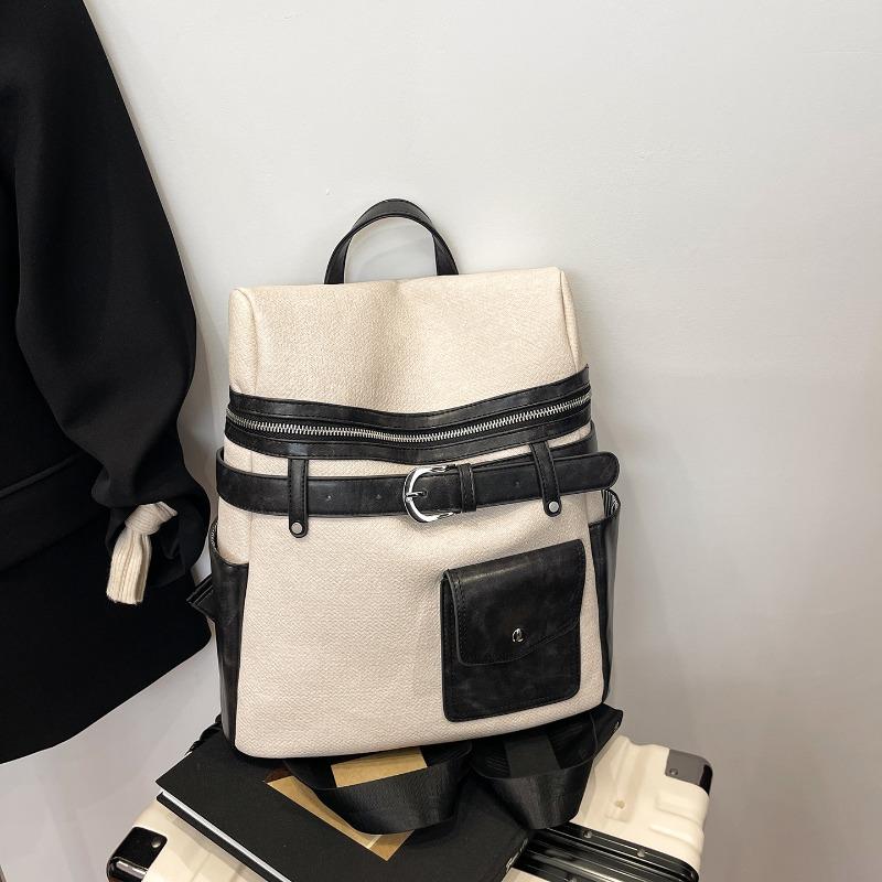 Summer Fashion Large-capacity Bag Women's New Retro Backpack Versatile Shoulder Backpack