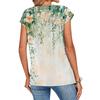 Damski luźny modny casualowy T-shirt z nadrukiem w stylu retro