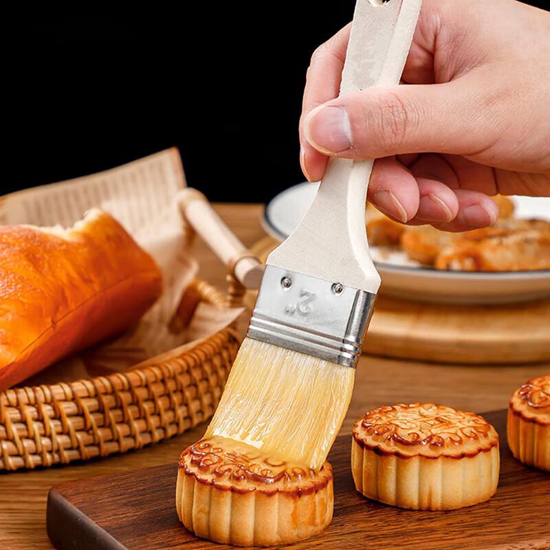 OEING Holzgriff Wollgebäckpinsel Set