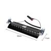 Red Blue Police Lights Car Strobe Light Cigarette Lighter Plug Windshield Warning Lamp Emergency Flasher 12V 12 LED Multiple Flashing Modes