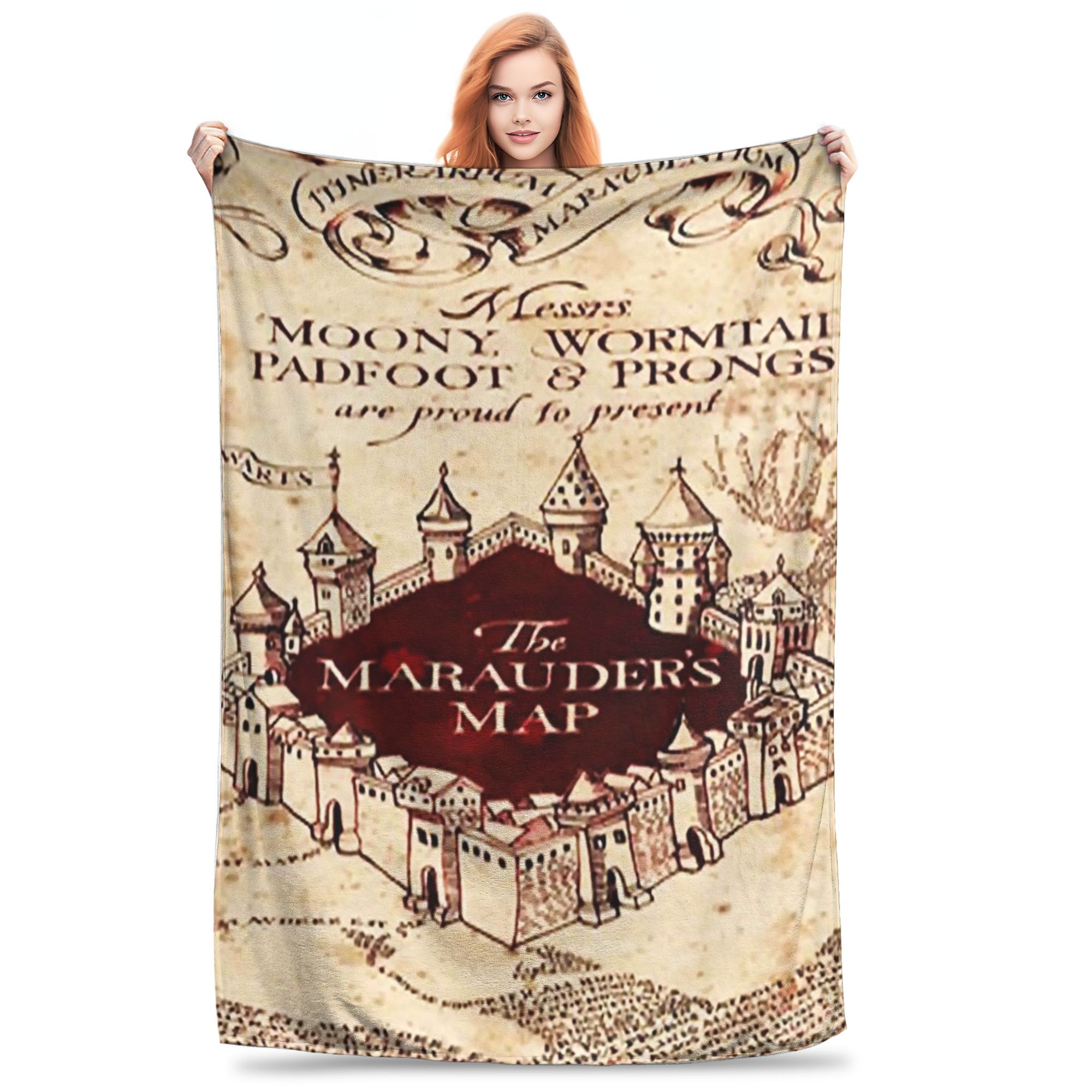 

Мародерская Карта Магии Одеяла Фланелевое Одеяло-накидка на диван Теплые Пледы для Дивана Постельное белье Дорожные Накидки Покрывало Квилт 30x40in