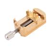 Mini Vise Clamp Heavy Duty 304 Stainless Steel Copper Fractal Vise Drill Press Vise for Woodworking Jewelry Making