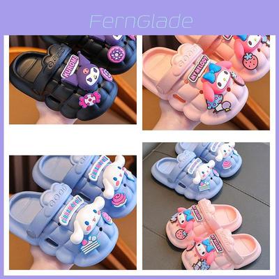 Sanrio Girls' Slippers Non-slip Cute Indoor Bath Shower Sandals