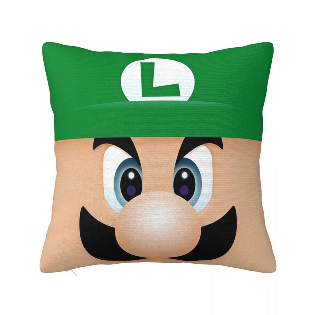 Super Marios Cup Collection Pillowcases Polyester Bed Car Cushion Cover Funny Home Decoration Pillowcase 40*40