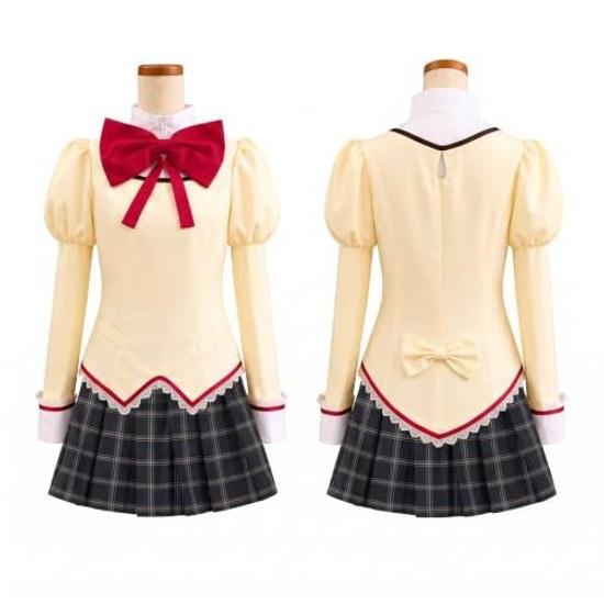 Milky Time Magical Girl MadokaMagica Cosplay Anime Kaname Madoka Akemi Homura Uniform