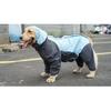 Dog Raincoat Full-Body Four-Legged Hooded Waterproof Rainwear for Golden Retrievers Labradors and Medium Large Dogs