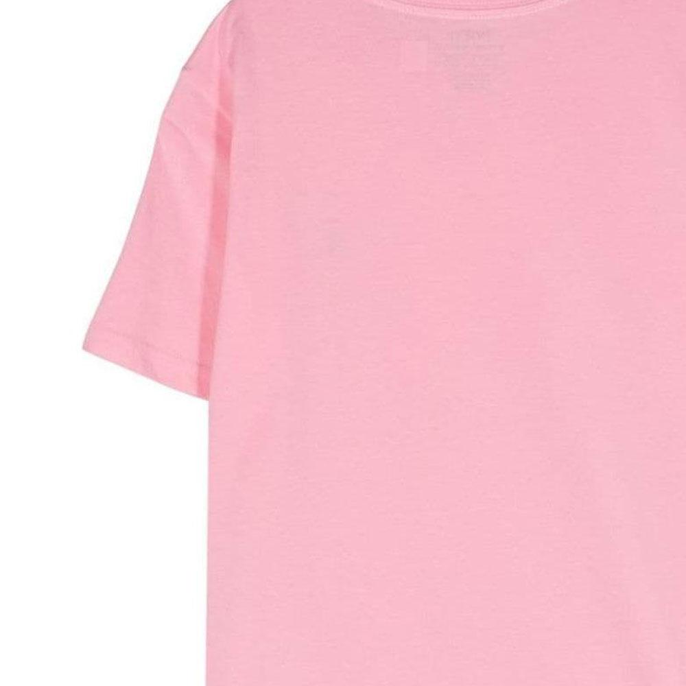 Polo Ralph Lauren Kids T-Shirt Round Neck Logo Print Short Sleeve Kids Tops Pink 323832904-137