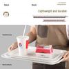 Plateau de service et de buffet rectangulaire en mélamine Ouluoti A5
