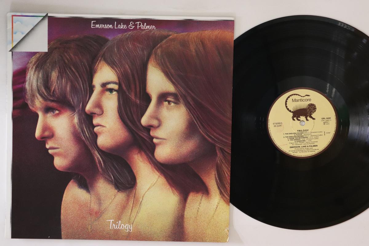 

LP Пластинка EMERSON LAKE PALMER Trilogy ORL8480 MANTICORE 1981 Италия Рок Б/У