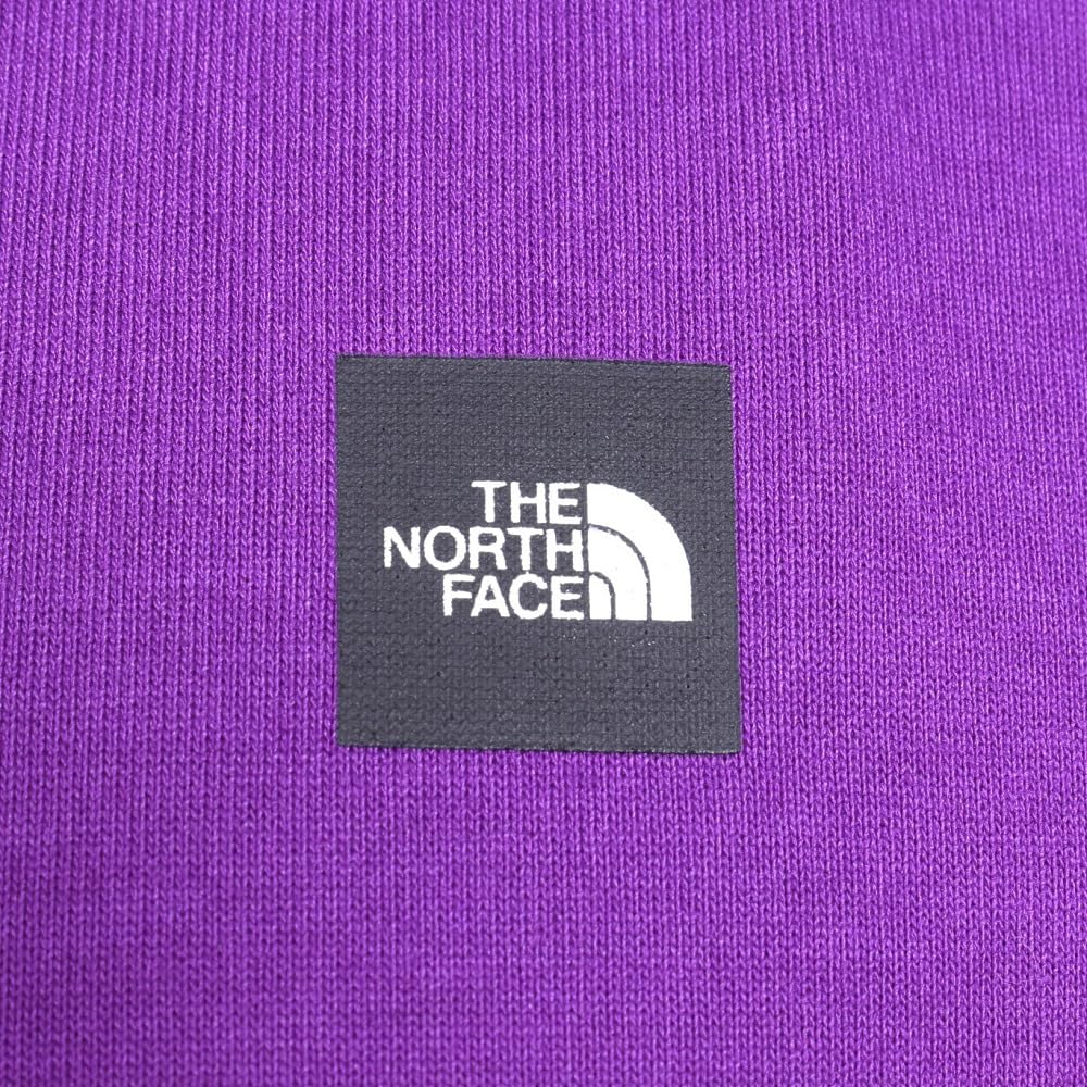 The North Face Short Sleeve Small Box Logo UV TNF Size M Men's Tee, Quick-Drying, Anti-Static, Protection, Purple,