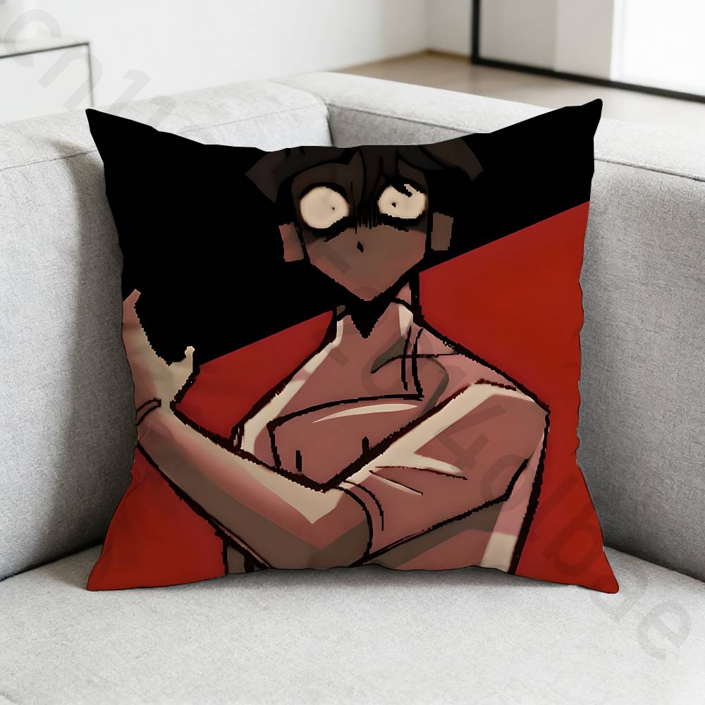 VVincent RRody DDead PPlateS Pillow Case Sofa Living Room Bedroom Headboard Backrest Cushion Square Cushion Nap Time