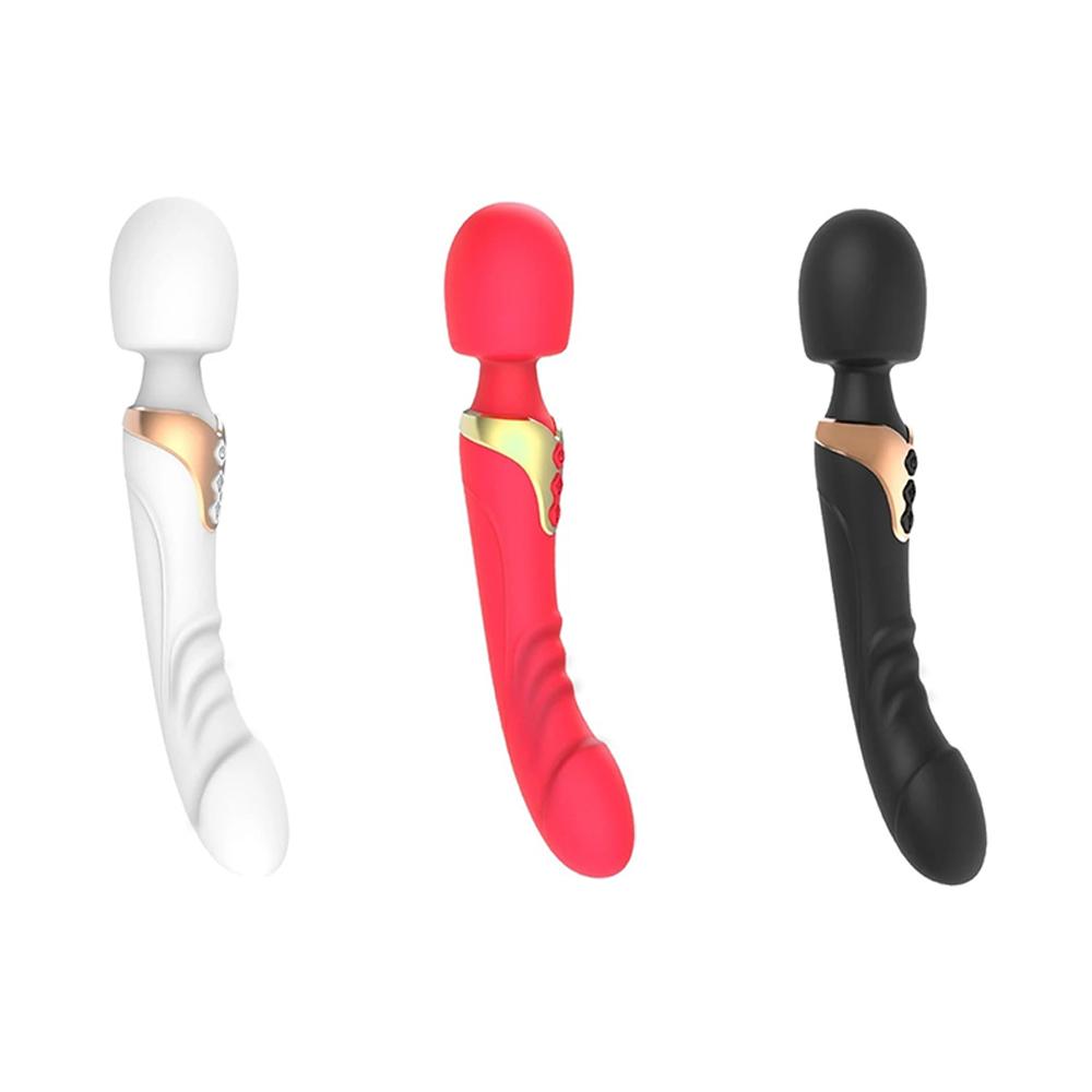 Female Masturbator Dual Head Powerful Female Clitoral Vibrator Massager Dildo G Spot Orgasm Clitoral Stimulator