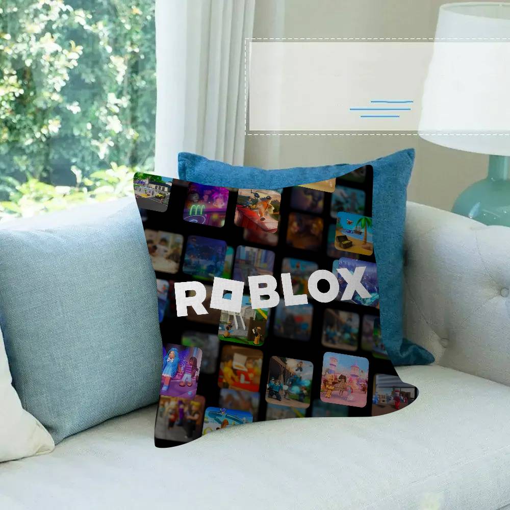 Cushion Cover Decorative Pillow Sofa Home Decor case pillow cases Rrroblox Game Cartoon