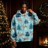 Men's Christmas Hoodie with Long Sleeve Pullover Sweatshirt