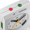 Travel Alarm Clock White BC05W BRAUN/Brown