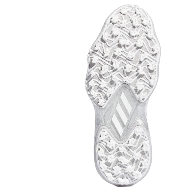 adidas CodeChaos 25 Spikeless Golf White Silver Metallic Women Sneakers Cloud-White Grey-Two ID8730