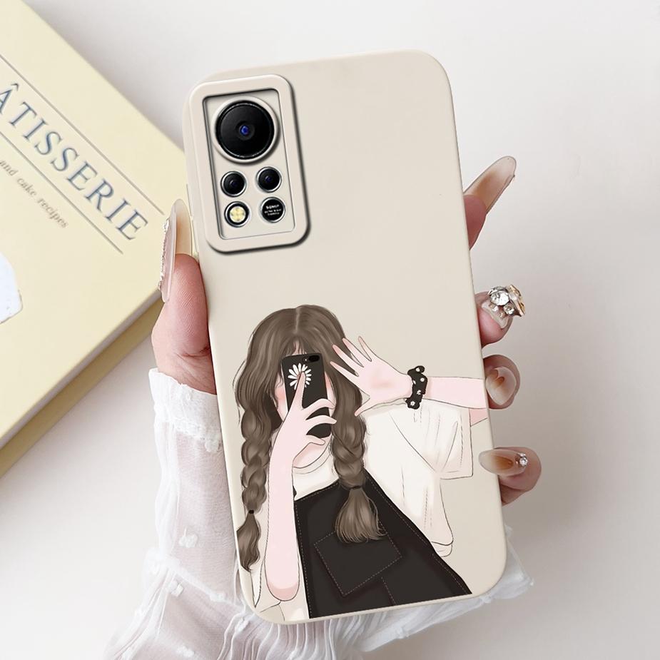 For Infinix Hot 11s NFC Case New Fashion Candy Painted Cover Silicone Case For Infinix Hot 11S X6812 X6812B Hot11s NFC Soft Bags