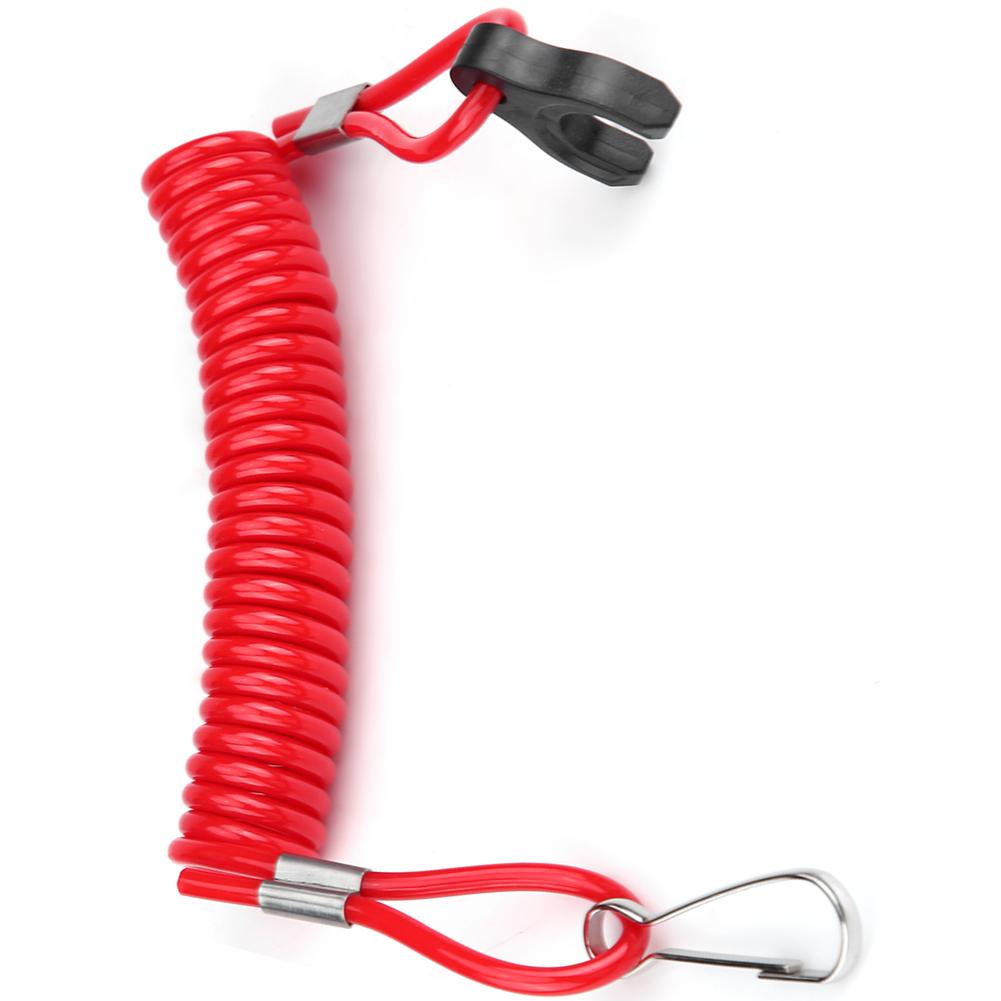 Outboard Engine Ignition Emergency Kill Stop Switch Safety Tether Lanyard for Tohatsu