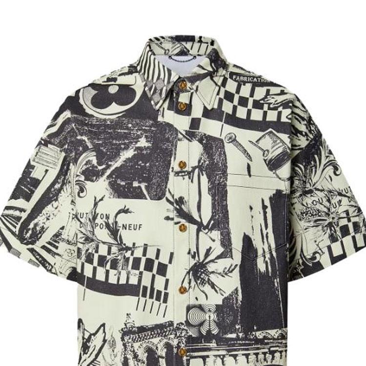 LOUIS VUITTON SS23 Shirt Men's Ivory White 1AB529