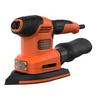 BLACK+DECKER Multiponceuse Filaire 200W BEW200K-QS - Systeme Auto-Agrippant Des Accessoires - Ajustement de la Vitesse Automatique