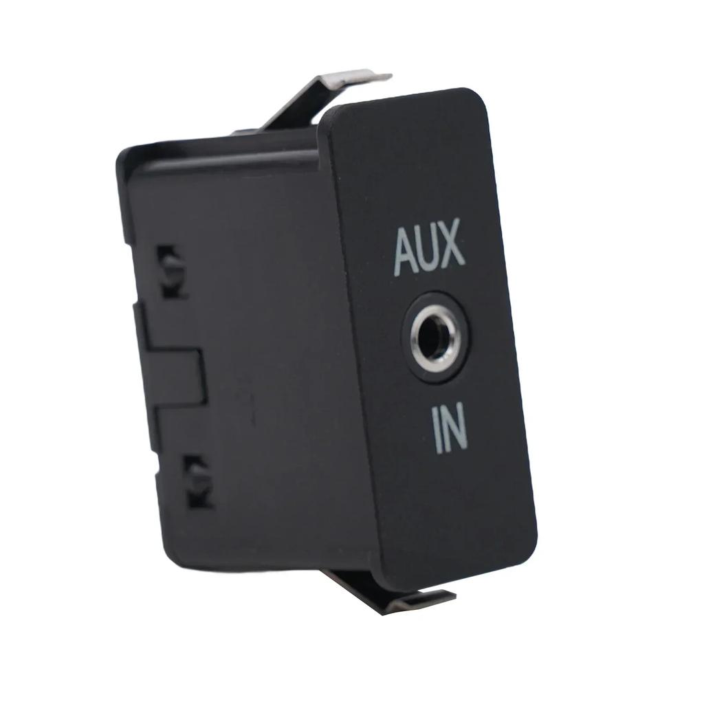 Quick Installation For BMW Aux In Socket Plug for 1 3 5 6 7 X3 For X5 SERIES E60 E61 E81 E87 E90 Materials Black