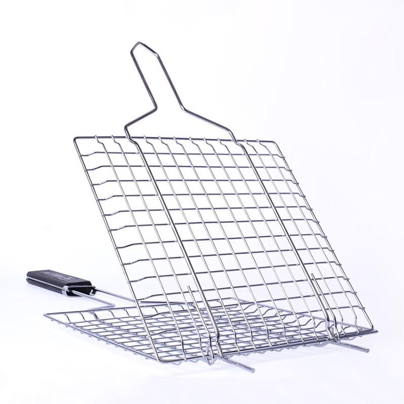 SMVP Barbecue Grill Net with Wooden Handle