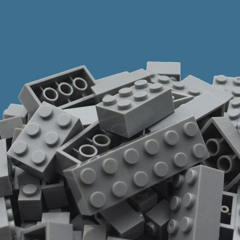 104Pcs Mixed Thick Figure Building Blocks 12 Size 16 Colors MOC Bricks Creative Toys for Children 6-12y