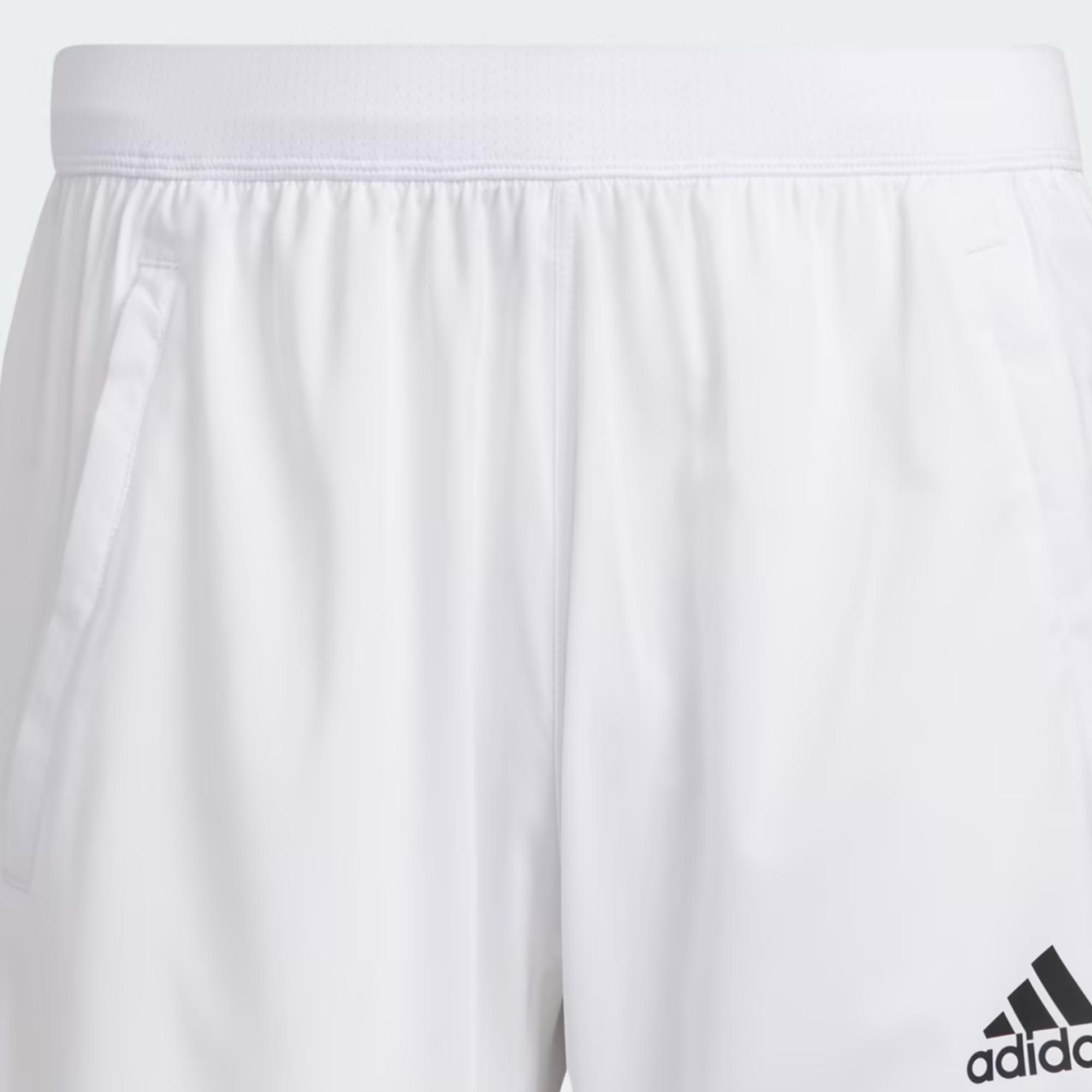 

Adidas Шорты мужские с принтом логотипа, прямого кроя, белые H20107 L