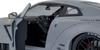 SOLIDO Scale Nissan Liberty Walk Body Kit Type with Kato Finished S1805821 1/18 GT-R (R35) 2.0 (Gray) Figure, Product,