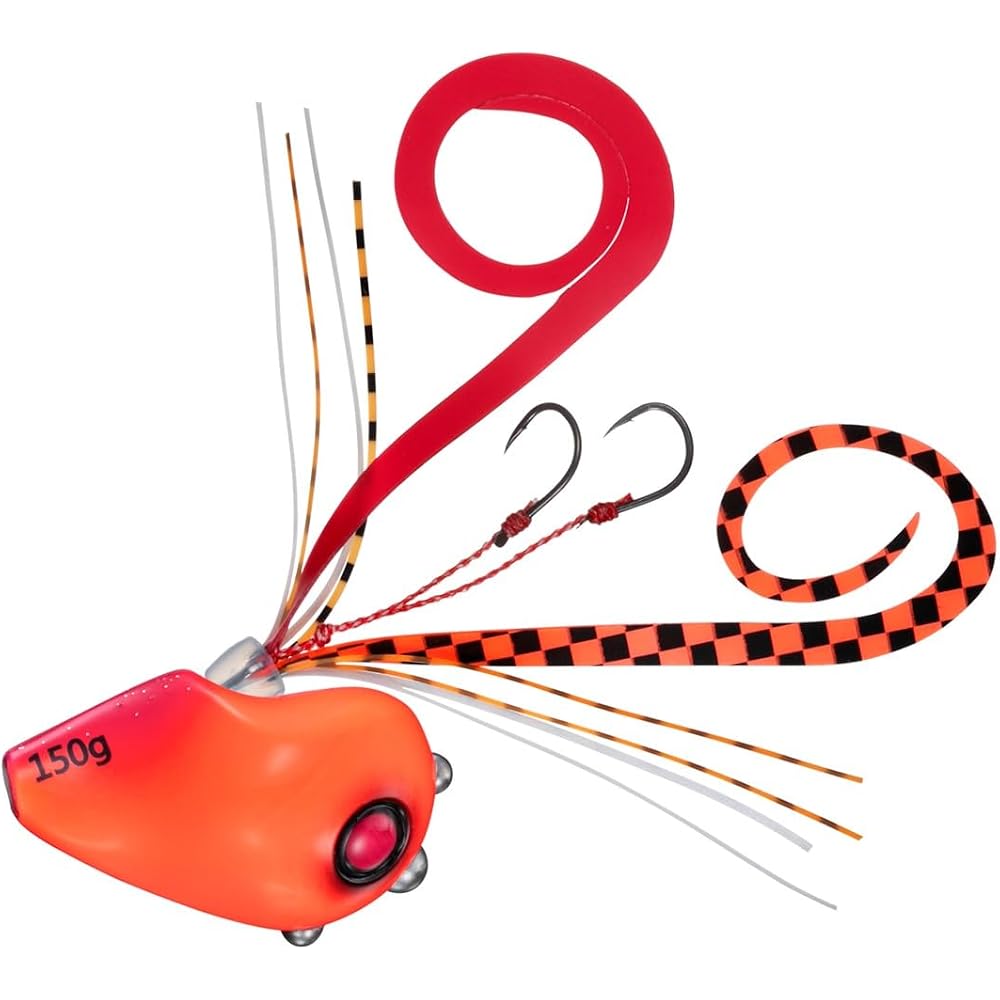 Daiwa Koya Current Breaker Trinity Beta 250g Red Orange Fishing Lure