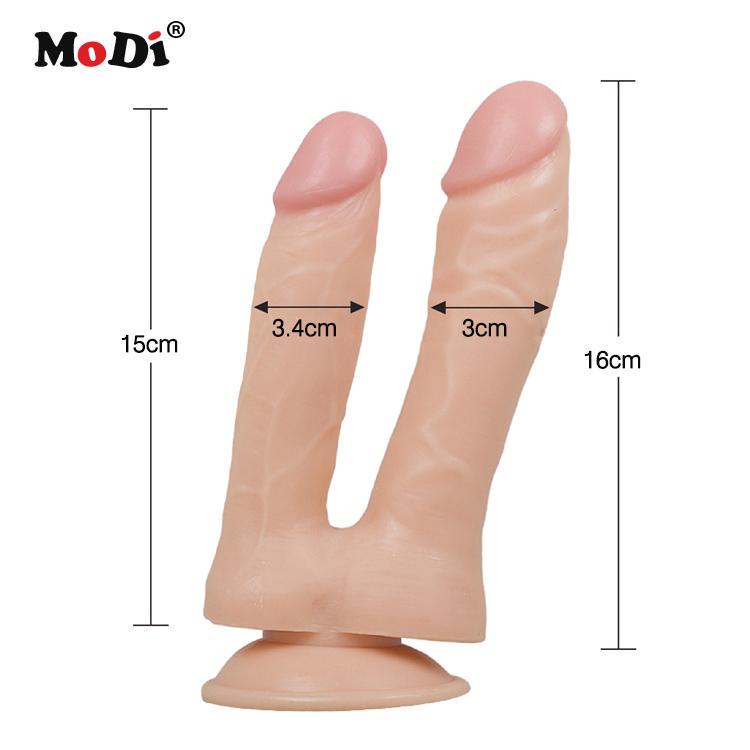 MoDi Dildo Double Penetration Anal Dildos Men Women Adult Sex Products