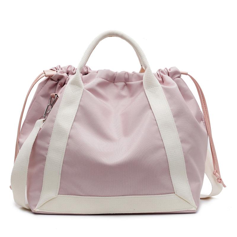 New messenger bag women's bucket bag college student portable shoulder bag commuter bag large capacity versatile tote bag