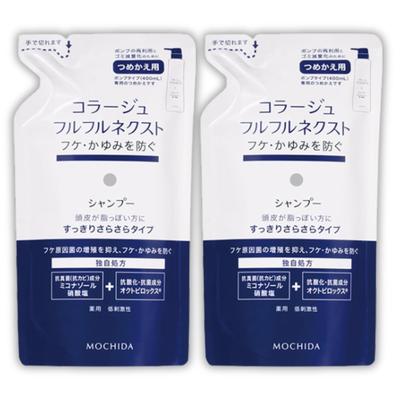 Collage Furufuru Next Shampoo and Smooth Refill (Refreshing Type) (2 Count)