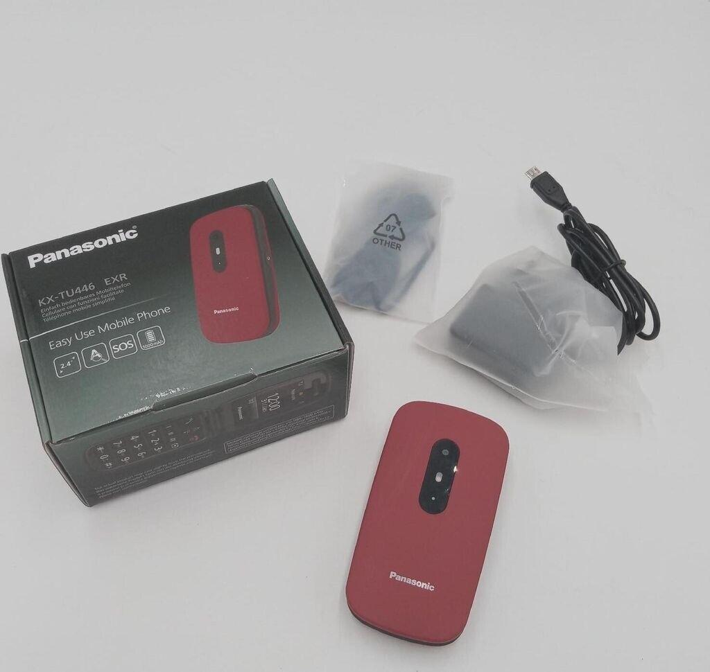 Мобильный телефон Panasonic KX-TU446 красный