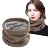 Newcomer Exclusive: Unisex Winter Scarf & Fleece-Lined Neck Gaiter, Thick Warm Knitted Face Mask