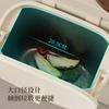Kitchen trash can household no bending high value wall hanging with cover food waste bathroom large capacity trash special bucket