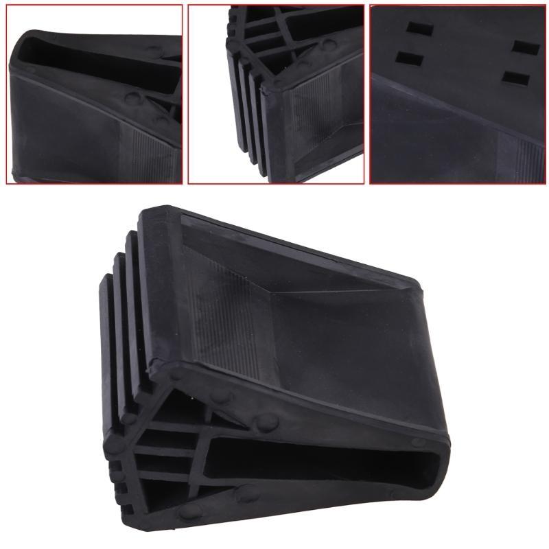 652F Fan Shaped Anti-slip Foot Pad for Foldable Ladder Ladder Foot Covers Non-slip 4 Pieces 3.3x0.8x2.4in