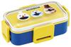Skater Puppet Sunsun 600ml Soft Bento Box with Domed Two Made In Japan PFLW4-A, Lid, Tiers,