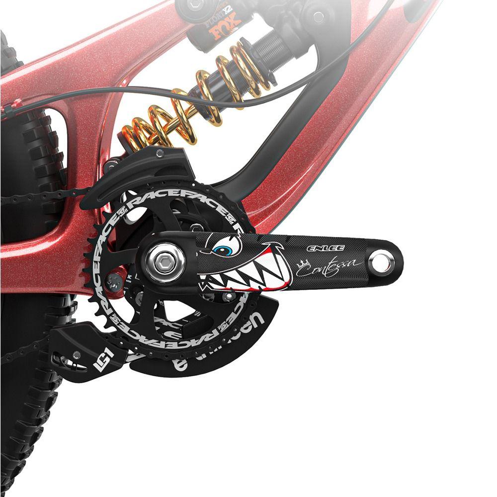 Bicycle Crank Decals Cycling Accessories Frame Protective Film Bike Handlebar Protection Sticker