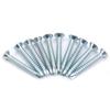 50pcs M4.2 Flat Head Self Drilling Self Tapping Screws Drilling Tail Screw Set (M4.2*19)