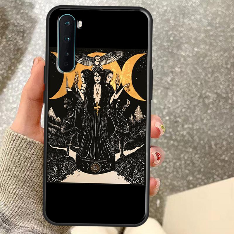 

Triple Moon Goddess Tarot Card Case For OnePlus 13T 10T 8T 10 Pro 15 13 12 11 15R 13R 12R Nord CE 5 2 3 4 Lite N20 N30 Coque OnePlus Nord CE 3