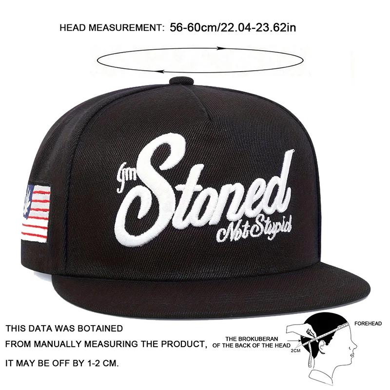 Unisex Stoned Letter Embroidery Hip-hop Hats Spring Autumn Outdoor Adjustable Casual Baseball Caps Trucker Caps Sunscreen Hat