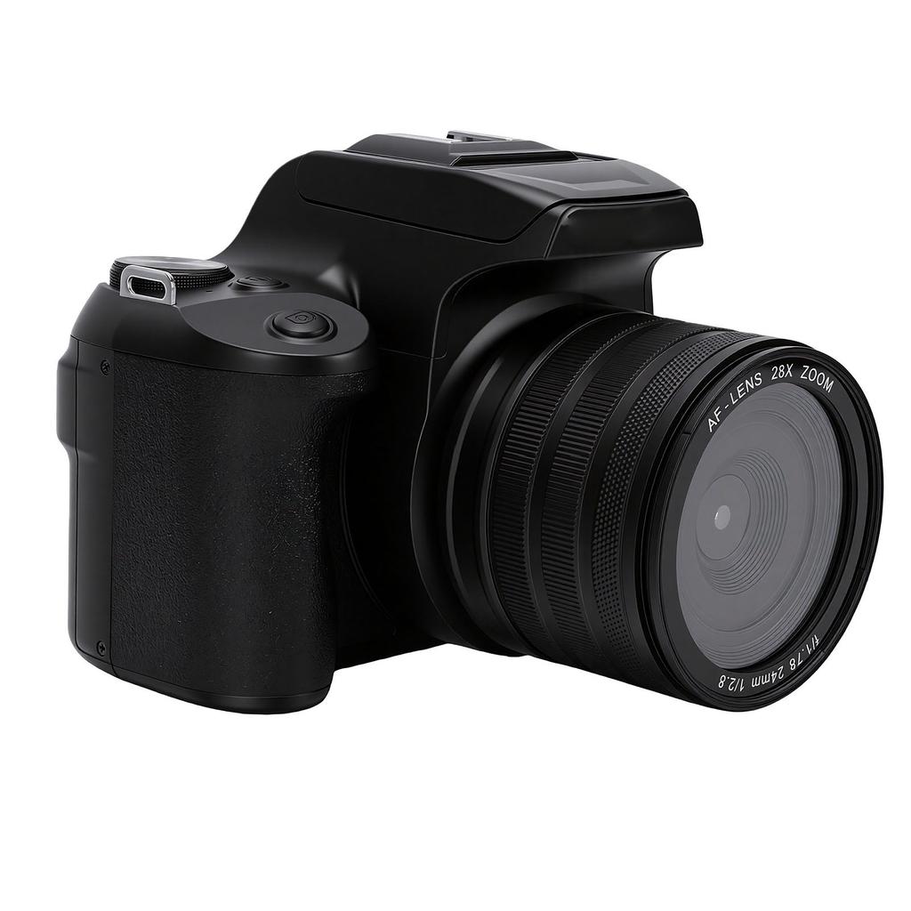 SLR-Kamera 68MP 4K 2,8 Zoll Klappbildschirm AF MF 28-facher Zoom Digitalkamera für Fotografie