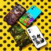 S-Sprunki Cartoon Phone Case For iPhone 16,15,14,13,12,11,Pro,Max,Plus,X,XS,XR,SE,8,7,Mini,Soft Silicone Black Case