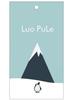 Luo PuLe Men's Distressed Denim Long Pants, Stretch Denim Wide-Leg Pants, Loose Fit Jeans, Goose-Pant Style, Straight Leg Denim Pants, Blue, Size L