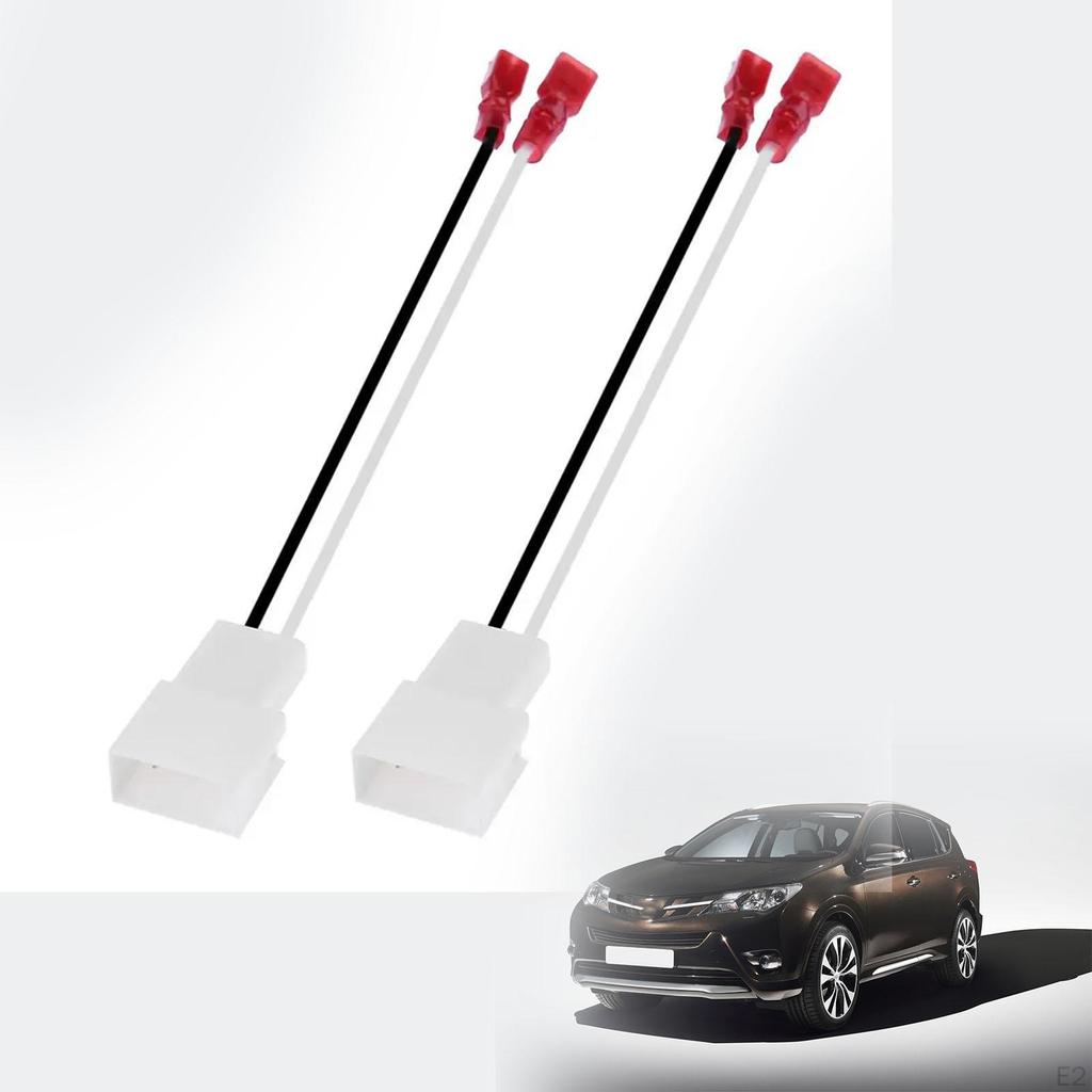 4Pcs Car Speaker Connector Harness Adapter Accessories Shta02B Direct Replace Sturdy for 4Runner