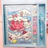 Latest   Kuromi My Melody Cinnamoroll Pompompurin Notebook Hand Ledger Suit Notepad Stationery Box Fashion Cute
