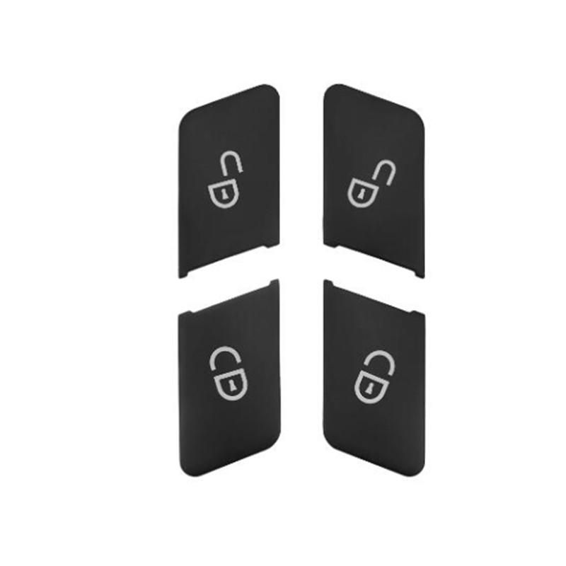 2025 Hot Racing Grills ABS Car Styling Door Unlock Buttons Trim Cover Stickers For Mercedes Benz A B C E GLA CLA GLK GLE CLS ML