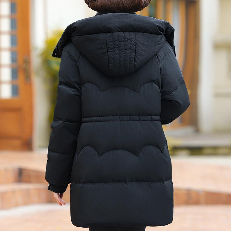 Женские пуховики больших размеров для среднего возраста — фото 21